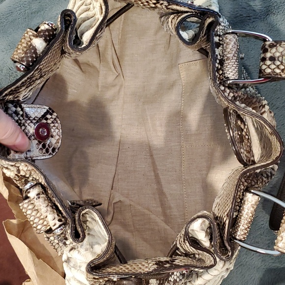 Michael Kors Collection real python Rehearsal bag - Picture 11 of 14
